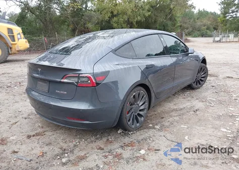 2021 Tesla Model 3 Performance Dual Motor All-Wheel Drive from USA, damaged, VIN 5YJ3E1EC3MF037784